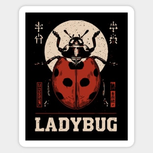 Ladybug - Vintage Garden Luck Art Sticker